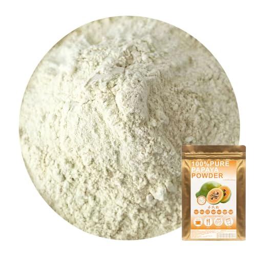 Plant Gift 100% Pure Papaya powder 木瓜粉 100G/3.25oz Nicht-GVO-Pulver, ohne Füllstoffe, ohne Zusatzstoffe, natürliches Papayapulver, bester Geschmack für Smoothies, Getränke, Tee und Backwaren Plant Gift 100% Pure Papaya powder 木瓜粉 100G/3.25oz Nicht-GVO-Pulver, ohne Füllstoffe, ohne Zusatzstoffe, natürliches Papayapulver, bester Geschmack für Smoothies, Getränke, Tee und Backwaren von Plant Gift