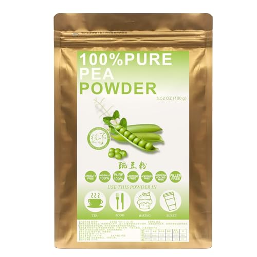 Plant Gift 100% Pure Pea Powder 豌豆粉 Natürliches Pulver, Großes Aroma für Getränke, Smoothie, Joghurt, Backen, Kekse, Kuchen und Getränke, Nicht-GVO Pulver, Kein Füllstoff, Keine Zusätze 100G/3.25oz Plant Gift 100% Pure Pea Powder 豌豆粉 Natürliches Pulver, Großes Aroma für Getränke, Smoothie, Joghurt, Backen, Kekse, Kuchen und Getränke, Nicht-GVO Pulver, Kein Füllstoff, Keine Zusätze 100G/3.25oz von Plant Gift
