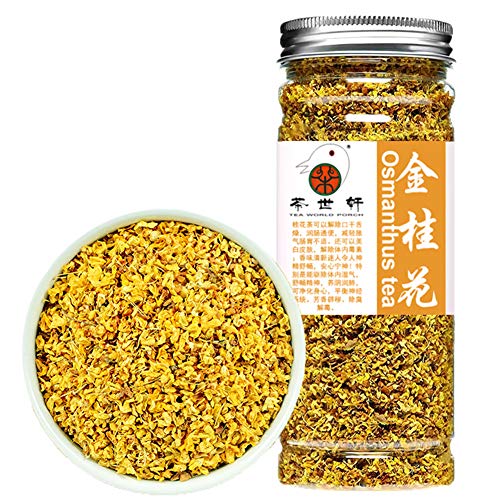 Plant Gift Fragrant Osmanthus Tea 40G/1.41oz 桂花 duftender Osmanthus -Tee, Kräutertee -Oberstufe, Kräuterlöses Blatt, chinesischer Tee 100% natürlicher getrockneter Osmanthus Blume von Plant Gift