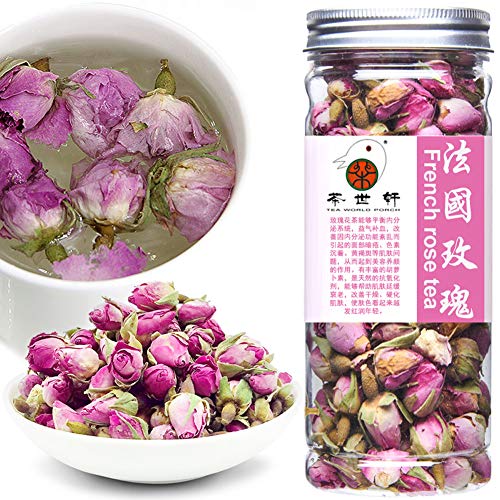 Plant Gift France Rose Tea, 法国玫瑰 Frankreich Rose Tee, duftende natürliche Rosa Rosa Damasasa Rose Buds Blume Tee, Rose Blütenblätter, Essensgrad Gesundheit Natürliche Kräuter Blume Tee 50g / 1.76oz Plant Gift France Rose Tea, 法国玫瑰 Frankreich Rose Tee, duftende natürliche Rosa Rosa Damasasa Rose Buds Blume Tee, Rose Blütenblätter, Essensgrad Gesundheit Natürliche Kräuter Blume Tee 50g / 1.76oz von Plant Gift