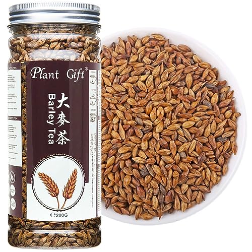 PlantGift Barley Tea 200G/oz 大麦茶 Gerösteter Gerstentee, Mugicha -Tee, Koffein frei, zuckerfrei, Verdauung, brennendes Fett von Plant Gift