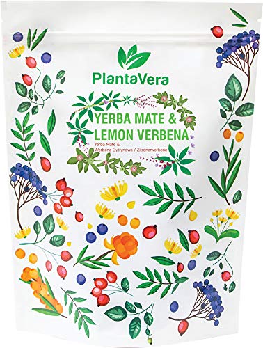 Planta Vera Yerba Mate Despalada + Zitronenverbene, Energie aus Brasilien, tolles Aroma aus Paraguay 800G von Planta Vera