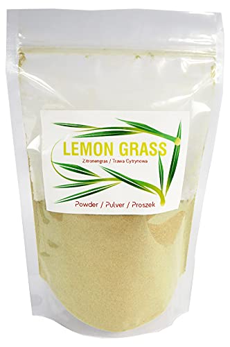 Zitronengras Pulver, gemahlen, ideal für Tee und asiatische Gerichte, Lemongras Gewicht - 900 g von Planta Vera