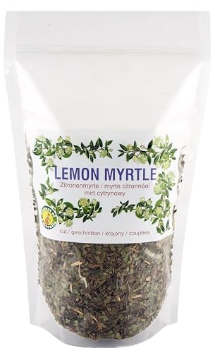 Zitronenmyrte, australisch Myrte, Lemon Myrtle, Kräuter, Zitronenmyrte Tee, Backhousia citriodora 200g von Planta Vera