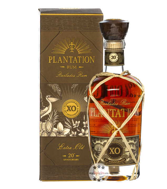 Plantation XO 20th Anniversary Barbados Rum (40 % vol., 0,7 Liter) von Plantation Rum