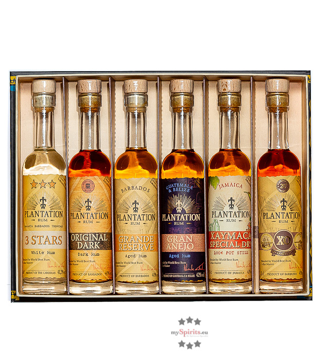 Plantation Rum Experience Box (40 - 43,5 % Vol., 0,6 Liter) von Plantation Rum