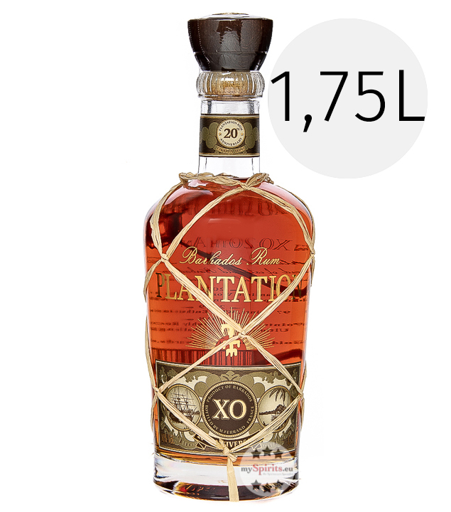 Plantation XO 20th Anniversary Barbados Rum 1,75l (40 % Vol., 1,75 Liter) von Plantation Rum