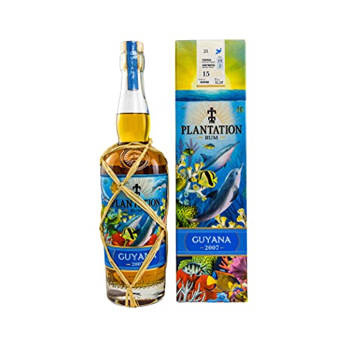 Hard To Find Plantation Rum Guyana ONE-TIME Edition 2007 51% Vol. 0,7l in Geschenkbox von Plantation