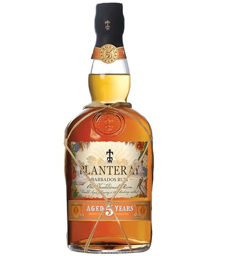 Plantation Barbados Grande Reserve Rum 5 Jahre (1 x 0.7 l) | 700 ml (1er Pack) von Plantation