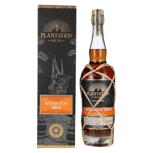 Plantation Rum BARBADOS 2014 Single Cask Riversaltes Finish delicando Edition 2023 47,9% Vol. 0,7l in Geschenkbox von Plantation