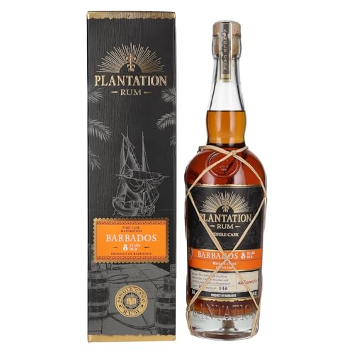 Plantation Rum BARBADOS 8 Years Old Single Cask Port Finish delicando Edition 2023 46,8% Vol. 0,7l in Geschenkbox von Plantation