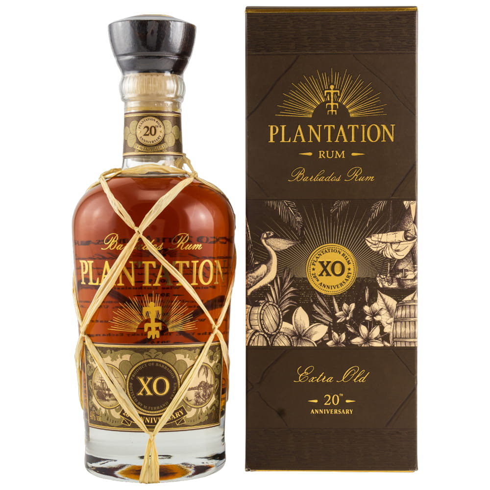 Plantation Rum Barbados XO 20th Anniversary 40% vol. 0,7l von Plantation
