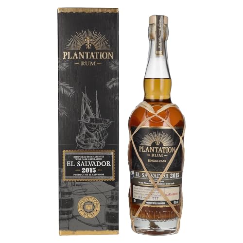 Plantation Rum EL SALVADOR 2015 Pineau des Charentes Finish delicando Edition 2023 48,6% Vol. 0,7l in Geschenkbox von Plantation