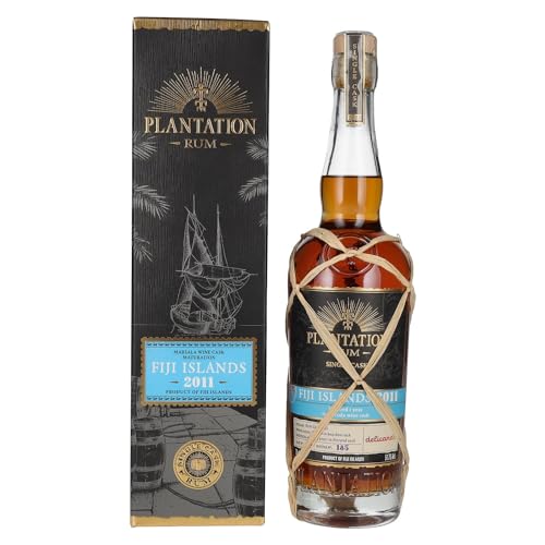 Plantation Rum FIJI 2011 Single Cask Marsala Finish delicando Edition 2023 51,7% Vol. 0,7l in Geschenkbox von Plantation