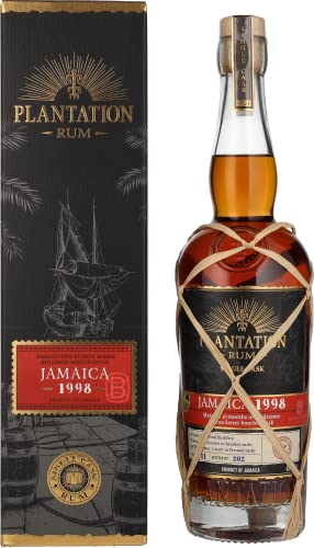 Plantation Rum JAMAICA 1998 Bourbon Maturation 2021 49,4% Vol. 0,7l in Geschenkbox von Plantation