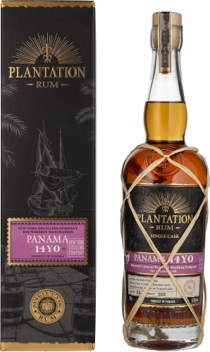 Plantation Rum PANAMA 14 Years Old Rye Whiskey Maturation Edition 2021 51,8% Vol. 0,7l in Geschenkbox von Plantation