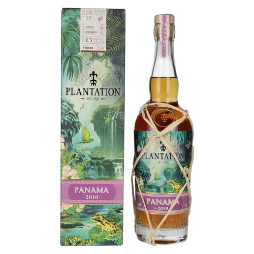 Plantation Rum PANAMA 2010 Terravera One-Time Limited Edition 51,4% Vol. 0,7l in Geschenkbox von Plantation