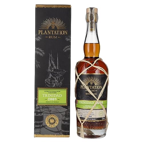 Plantation Rum Trinidad Single Cask Tokaj Wine Cask Finish 2009 52,5% Vol. 0,7l in Geschenkbox von Plantation