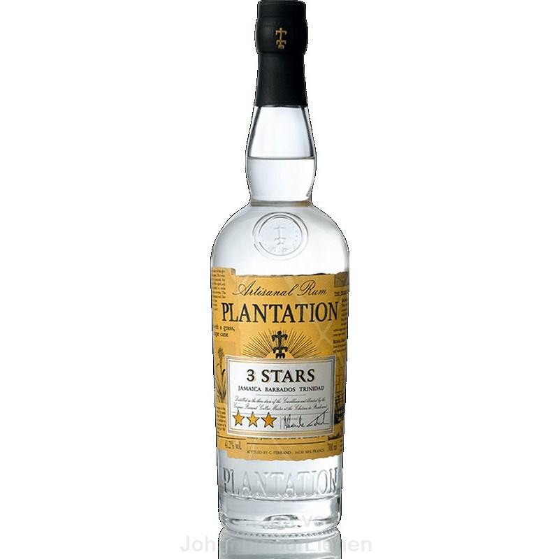 Plantation White Three Stars 0,7 L 41,2%vol von Plantation