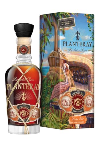 Planteray Barbados PXXO 20th Anniversary Pedro Ximenez cask Finish Rum 1 x 700 ml | 20th Anniversary Edition gefinished in Pedro Ximenez Sherry Fässern | 1 x 700 ml, 40% vol. Planteray Barbados PXXO 20th Anniversary Pedro Ximenez cask Finish Rum 1 x 700 ml | 20th Anniversary Edition gefinished in Pedro Ximenez Sherry Fässern | 1 x 700 ml, 40% vol. von Planteray