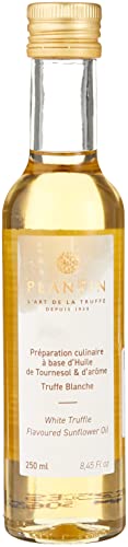Sonnenblumenkernöl mit weißer Trüffel-Aroma (Trüffelöl), Plantin, 250 ml von Plantin
