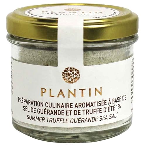 Trüffel-Salz, Guerande-Meersalz mit Sommertrüffel, Plantin, 100g von Plantin