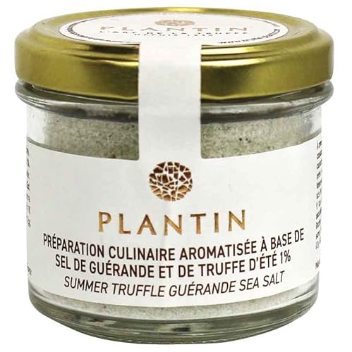 Trüffel-Salz, Guerande-Meersalz mit Sommertrüffel, Plantin, 100g von Plantin