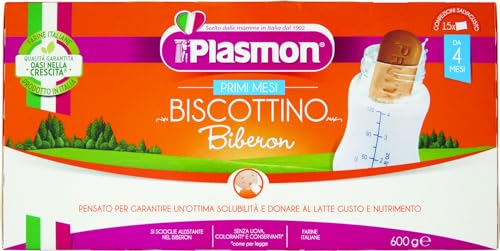 Plasmon Primi Mesi Il Biscottino Biberon Dal 4 Mese, 600g von Plasmon