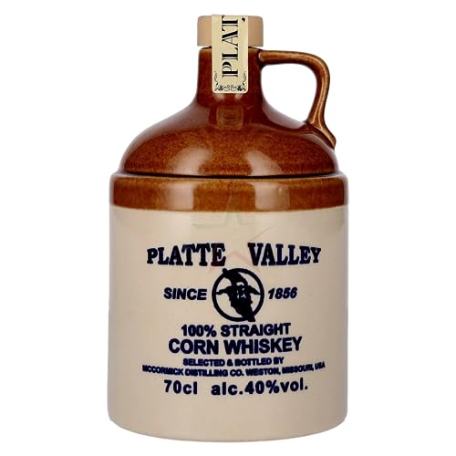 Platte Valley Corn Whiskey 3 Years Old 40,00% 0,70 lt. von Platte Valley