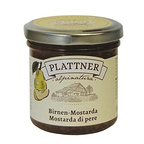 Birnen Mostarda Chutney 160 gr. - Alpinatura - Plattner von Plattner Bienenhof