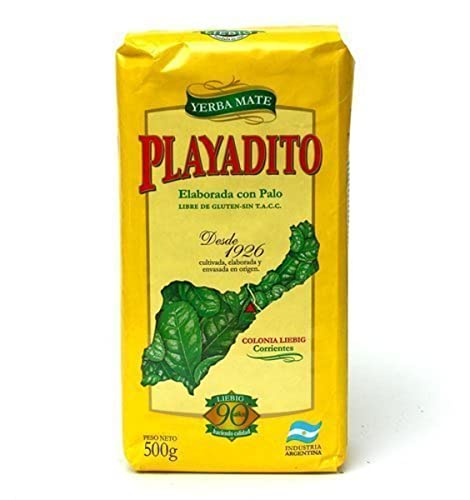 Playadito Elaborada Argentinien Mate Tee 1,0kg ● Yerba Mate-Tee Loose Leaf 1000g von Playadito