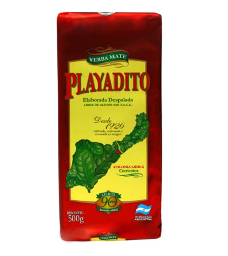 Playadito Yerba Mate Tee 500g | Mate-Tee Despalada loose leaf | Yerba Mate-Tee Playadito Sin Palo 0,5kg von Playadito