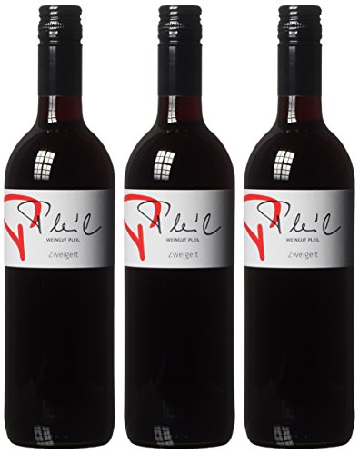 Weingut Pleil Rot Zweigelt 2015 Trocken (3 x 0.75 l) von Pleil