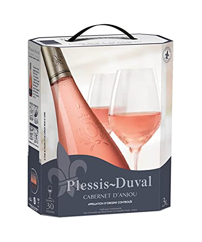 PLESSIS-DUVAL – Roséwein Trocken – Cabernet d'Anjou AOP – Roséwein Trocken – Bag-in-Box 3 L – Rebsorte: Cabernet Franc PLESSIS-DUVAL – Roséwein Trocken – Cabernet d'Anjou AOP – Roséwein Trocken – Bag-in-Box 3 L – Rebsorte: Cabernet Franc von PLESSIS-DUVAL