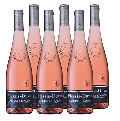 Plessis Duval – Roséwein Trocken – Cabernet d'Anjou AOP (6 x 0,75 l) von PLESSIS-DUVAL