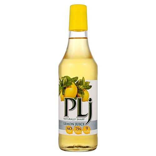 PLj Lemon Juice Cordial (500 ml) - Packung mit 6 von Plj