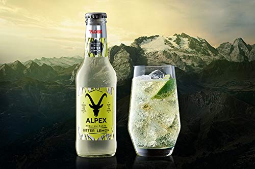 Premium Taste Bitter Lemon 200 ml x 6 - Alpex von Plose