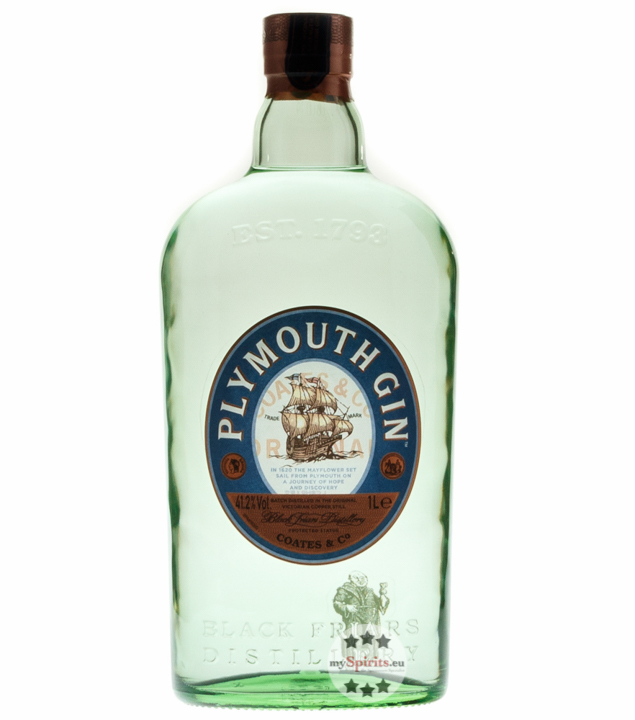 Plymouth Original Gin  (41,2 %, 1,0 Liter) von Plymouth Gin