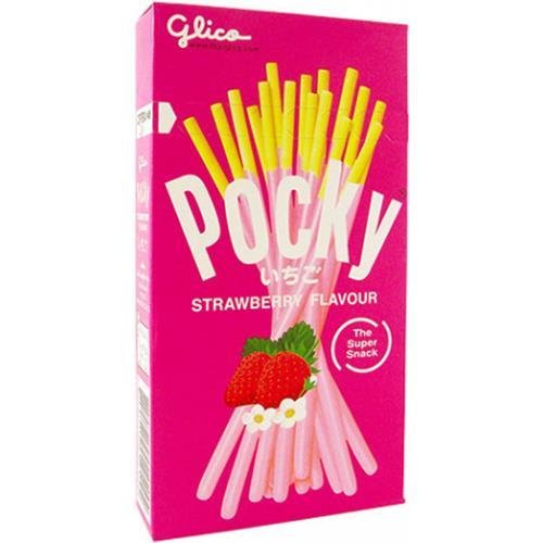 Glico Pocky Strawberry Flavour 1.59 OZ (45g) von Pocky