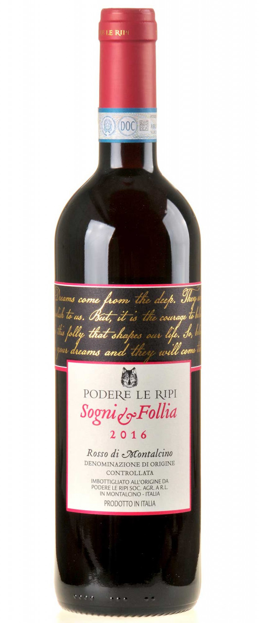 Podere Le Ripi Sogni e Follia Rosso di Montalcino 2016 von Podere Le Ripi