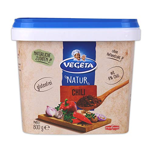 Podravka Vegeta Natur Chili Gewürzmischung, 800g Dose Podravka Vegeta Natur Chili Gewürzmischung, 800g Dose von Podravka