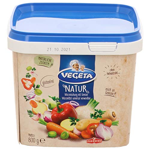Podravka Vegeta Natur Gewürzmischung, Dose, (1 x 800 g), A026648 von Podravka