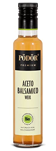 PÖDÖR - Bio Aceto Balsamico Weiß 250 ml von Pödör Premium Öle & Essige