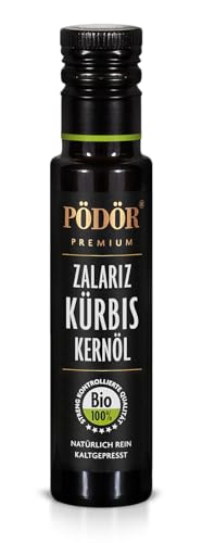 PÖDÖR - Bio Kürbiskernöl, Zalariz 100 ml - kaltgepresst - naturbelassen - ungefiltert PÖDÖR - Bio Kürbiskernöl, Zalariz 100 ml - kaltgepresst - naturbelassen - ungefiltert von Pödör Premium Öle & Essige