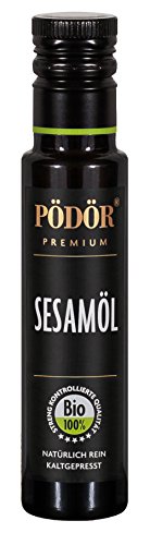 PÖDÖR - Bio Sesamöl 100 ml - kaltgepresst - naturbelassen - ungefiltert von Pödör Premium Öle & Essige