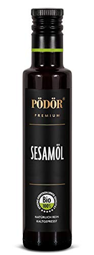 PÖDÖR - Bio Sesamöl 250 ml - kaltgepresst - naturbelassen - ungefiltert von Pödör Premium Öle & Essige