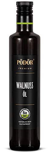 PÖDÖR - Bio Walnussöl 500 ml - kaltgepresst - naturbelassen - ungefiltert PÖDÖR - Bio Walnussöl 500 ml - kaltgepresst - naturbelassen - ungefiltert von Pödör Premium Öle & Essige