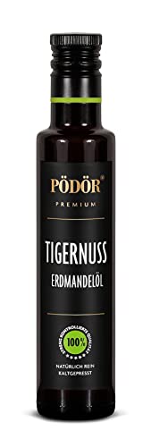 PÖDÖR - Erdmandelöl Tigernussöl 250 ml - kaltgepresst - naturbelassen - ungefiltert von Pödör Premium Öle & Essige