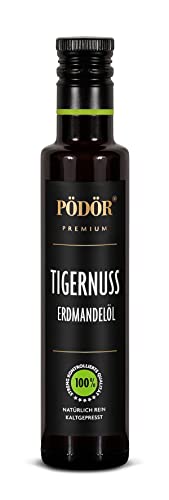 PÖDÖR - Erdmandelöl Tigernussöl 250 ml - kaltgepresst - naturbelassen - ungefiltert von PÖDÖR