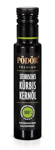 PÖDÖR - Kürbiskernöl, Steirisches 100 ml - kaltgepresst - naturbelassen - ungefiltert PÖDÖR - Kürbiskernöl, Steirisches 100 ml - kaltgepresst - naturbelassen - ungefiltert von Pödör Premium Öle & Essige